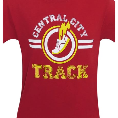 【USA直輸入】　DC　フラッシュ　セントラルシティ　トラック　Tシャツ　DCコミックス