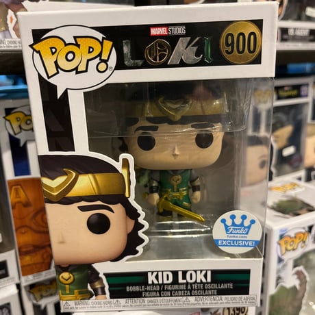 【USA直輸入】POP!　MARVEL　LOKI 　キッド　ロキ 限定　メタリック　900 　kid　FUNKO　ファンコ　フィギュア　ロキ　マーベル　DISNEY+　ドラマ  　TVA