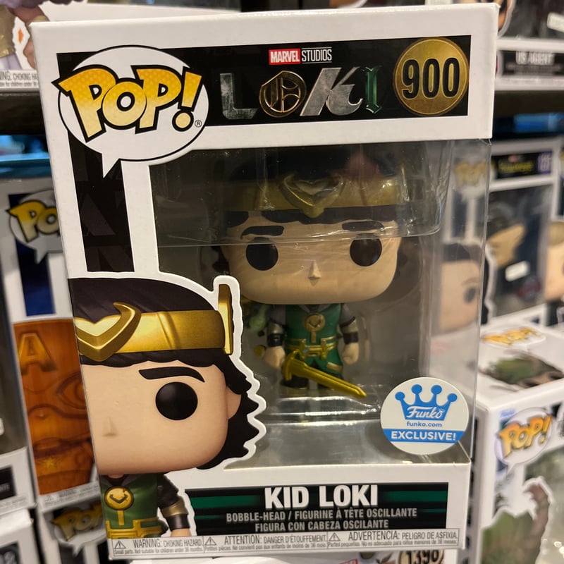 USA直輸入】POP! MARVEL LOKI キッド ロキ 限定 メタリック 900