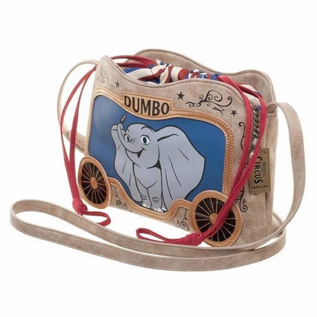 【USA直輸入】DISNEY　ダンボ　サーカス　ショルダーバッグ　ディズニー　ラウンジフライ　 Loungefly　肩掛け バッグ　Dumbo