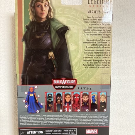【USA直輸入】 MARVEL　ロキ　LOKI　シルヴィ　６インチ　アクションフィギュア　レジェンド 　マーベル　　海外ドラマ 　ディズニープラス