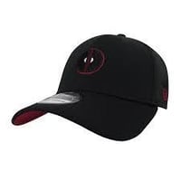 【USA直輸入】MARVEL　デッドプール　ロゴ　キャップ 39Thirty Fitted　ニューエラ　NEWERA　ベースボールキャップ　帽子　デップ　マーベル deadpool