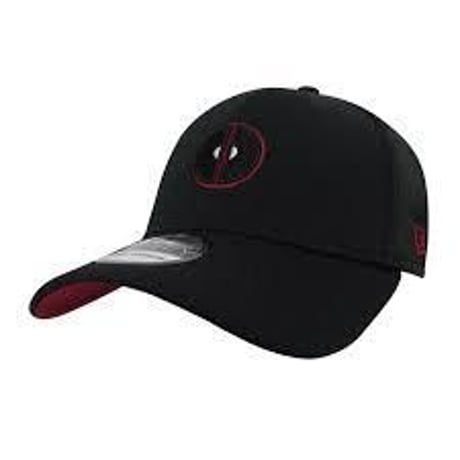 【USA直輸入】MARVEL　デッドプール　ロゴ　キャップ 39Thirty Fitted　ニューエラ　NEWERA　ベースボールキャップ　帽子　デップ　マーベル deadpool