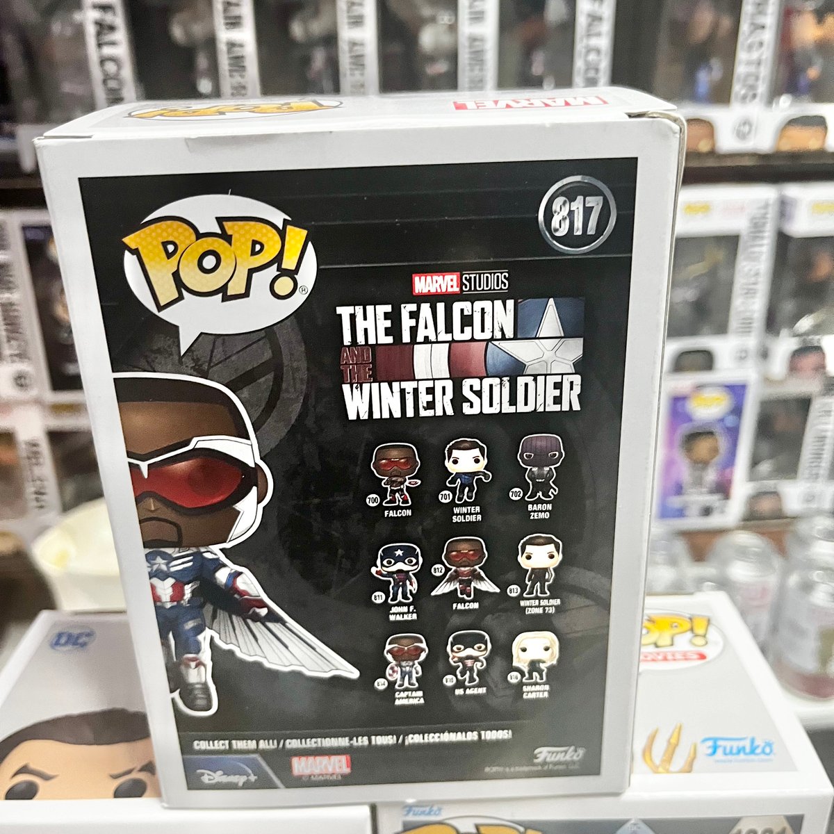 USA直輸入】POP！ MARVEL キャプテンアメリカ ファルコン＆ウィンター