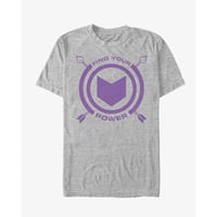 【USA直輸入】MARVEL　ホークアイ　HAWKEYE　ロゴ　Tシャツ　マーベル　ドラマ　ディズニープラス　Disney+　　クリント　バートン