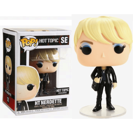 【USA直輸入】POP！　Hot Topic Exclusive HT Nerdette　SEポップ　フィギュア　FUNKO　ファンコ　ホットトピック　限定