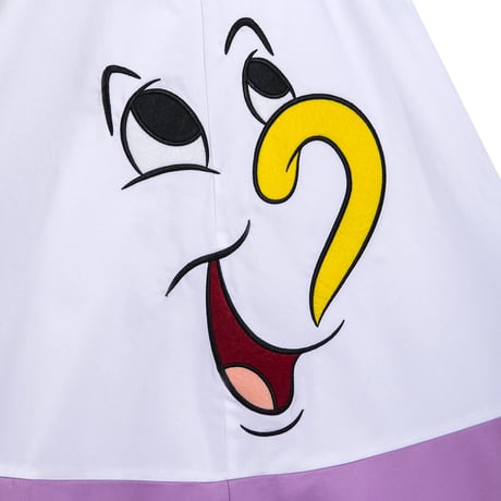 【USA直輸入】DISNEY　美女と野獣　ポット夫人　チップ　ドレス　ワンピース　ドレスショップ　DRESS　SHOP　ディズニー　Dハロ　THM　ミセスポット
