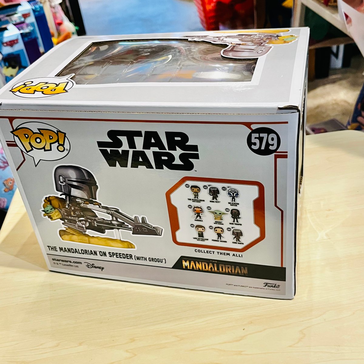 USA直輸入】 POP! Rides STARWARS マンダロリアン グローグ スピーダ