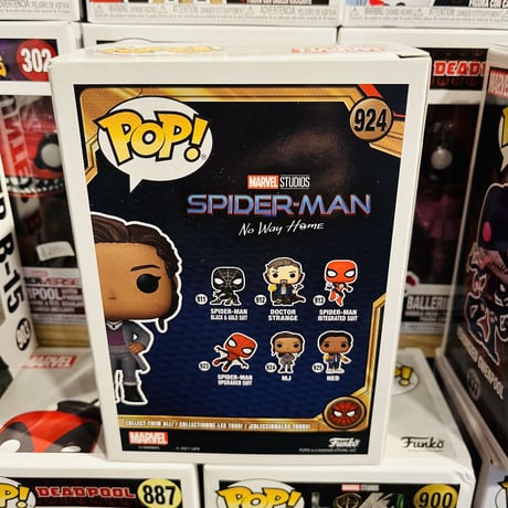 【USA直輸入】POP!　MARVEL　スパイダーマン　ノーウェイホーム　MJ  924　FUNKO　ファンコ　フィギュア　マーベル　映画 　ゼンデイア　メリー・ジェーン・ワトソン