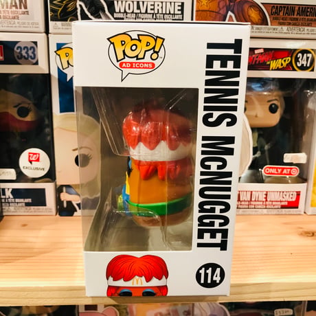 【USA直輸入】POP！　マクドナルド　テニス　マックナゲット  114　ポップ　フィギュア　FUNKO　ファンコ　企業キャラ　アド　ミールトイ