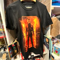 【USA直輸入】　HALLOWEEN　ハロウィン　マイケル　マイヤーズ　フレイム　Tシャツ　Sサイズ　映画　ムービー　ホラー　シリアルキラー　マイケルマイヤーズ