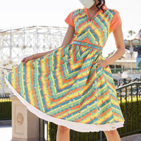 【USA直輸入】DISNEY  ディズニーランド　Play in the Park　ミッキー＆フレンズ  　レトロ　ワンピース　ドレス　ディズニー　ドレスショップ コレクション　Dハロ　アトラクション