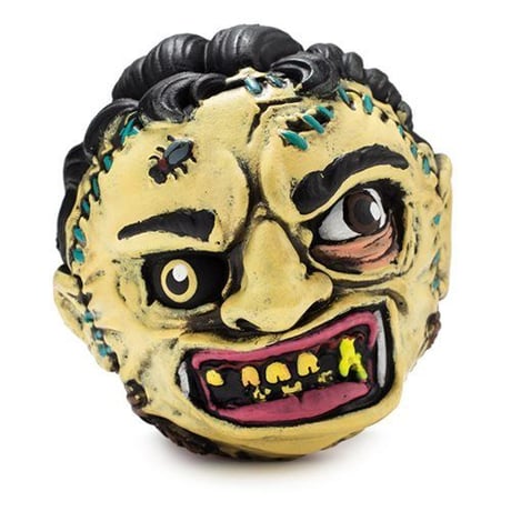 【USA直輸入】Madballs　マッドボールズ　ホラーボールズ　レザーフェイス　4インチ　フォーム 　フィギュア　マッドボール　モンスター　ゾンビ