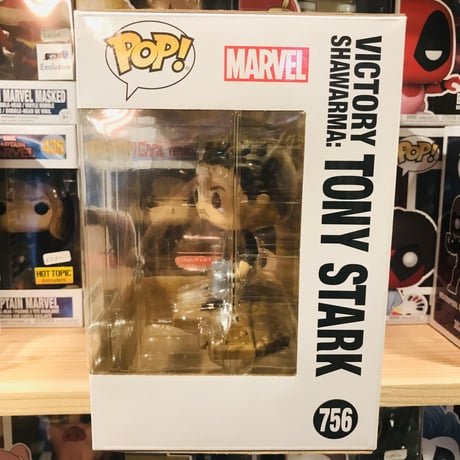 【USA直輸入】POP! デラックス　MARVEL　アベンジャーズ　シャワルマ シリーズ　トニー・スターク　756　FUNKO　ファンコ　フィギュア　マーベル  　アイアンマン