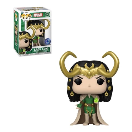 【USA直輸入】POP!　MARVEL　LOKI  　レディ　ロキ　1029　FUNKO　ファンコ　フィギュア　ロキ　マーベル　DISNEY+　コミックス  　TVA   限定品