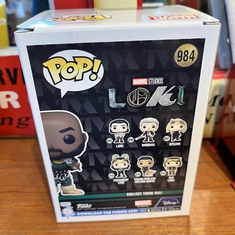 【USA直輸入】POP!　MARVEL　LOKI  　ボーストフル　ロキ　984　FUNKO　ファンコ　フィギュア　ロキ　マーベル　DISNEY+　ディズニープラス　ドラマ  　TVA  限定