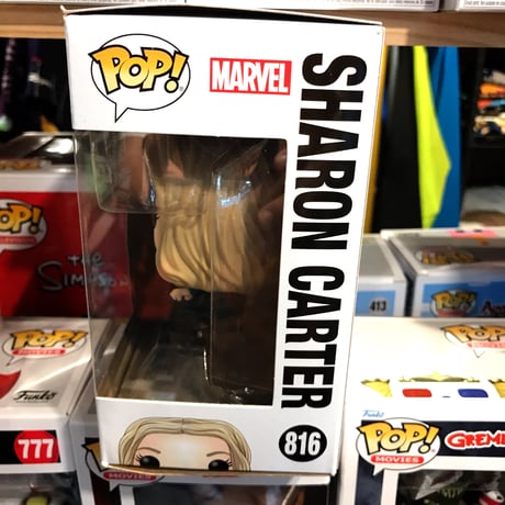 【USA直輸入】POP！ MARVEL 　シャロン　カーター　ファルコン＆ウィンターソルジャー　816　ポップ　フィギュア　FUNKO　ファンコ　マーベル　パワーブロガー