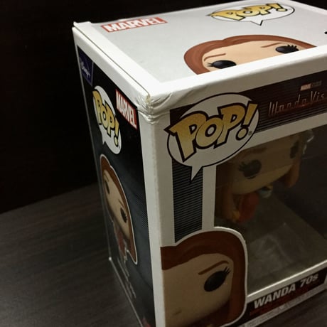 【USA直輸入】POP!　MARVEL　ワンダヴィジョン　70年代　妊娠中ワンダ　717　FUNKO　ファンコ　フィギュア　マーベル　ヴィジョン　ビジョン　ワンダ　スカーレット・ウィッチ　ドラマ