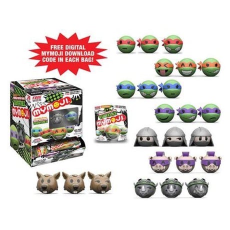 【USA直輸入】ミュータント　タートルズ　Mymoji　ミニ　フィギュア　1個　ランダム　引き当て　FUNKO　ミュータント　TMNT　ニコロデオン　TMNT　アメコミ　忍者