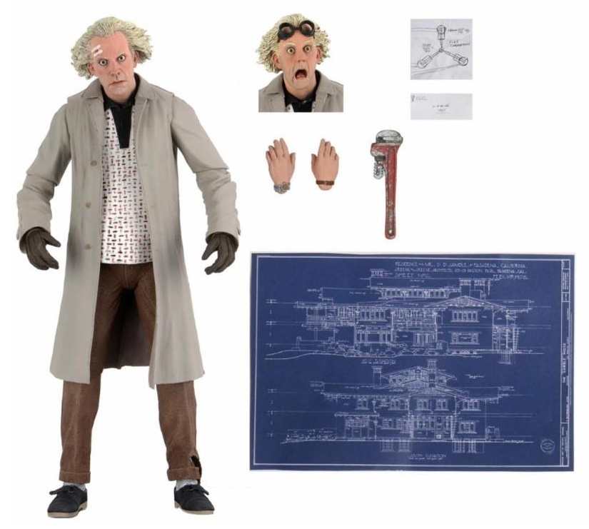 USA直輸入】NECA バックトゥザフューチャー ドク エメット USA直輸入】NECA バックトゥザフューチャー ドク エメット