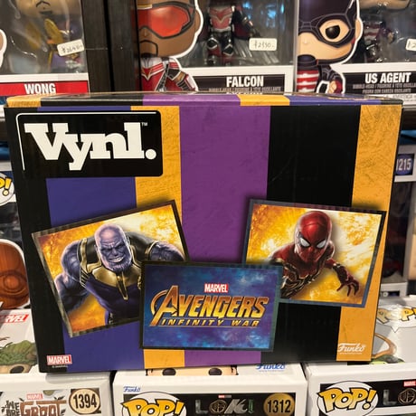 【USA直輸入】FUNKO VIYNL　MARVEL vynl  アベンジャーズ　スパイダーマン　サノス　首振り人形　 Funko ポップ　マーベル　ファンコ 　バブルヘッド　ソフビ
