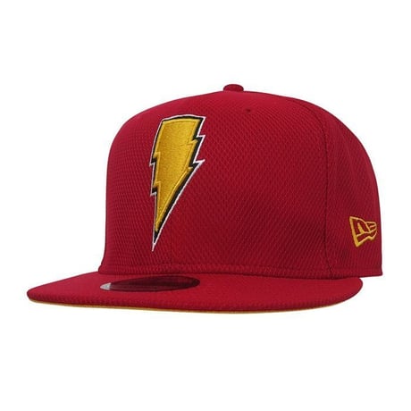 【USA直輸入】DC 　シャザム　 Shazam　シンボル　キャップ　9Fifty　スナップバック　ニューエラ　NEWERA　ベースボール　キャップ　帽子　DCコミックス