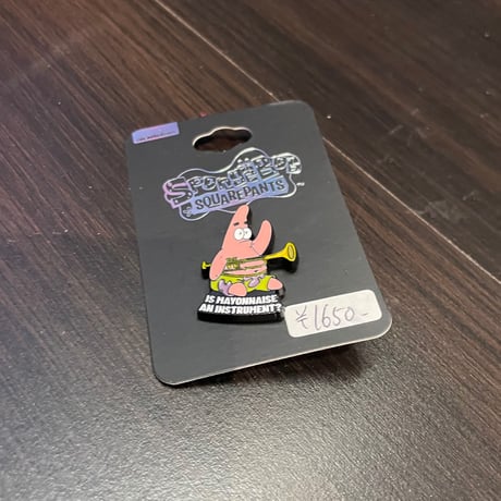 【USA直輸入】スポンジ ボブ　スクエアパンツ　パトリック　SpongeBob　ニコロデオン　ピンズ　ピン　pin