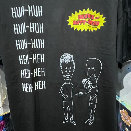 【USA直輸入】　 ビーバス　＆　バットヘッド　Tシャツ　Mサイズ　カートゥーン   ビーバス＆バットヘッド