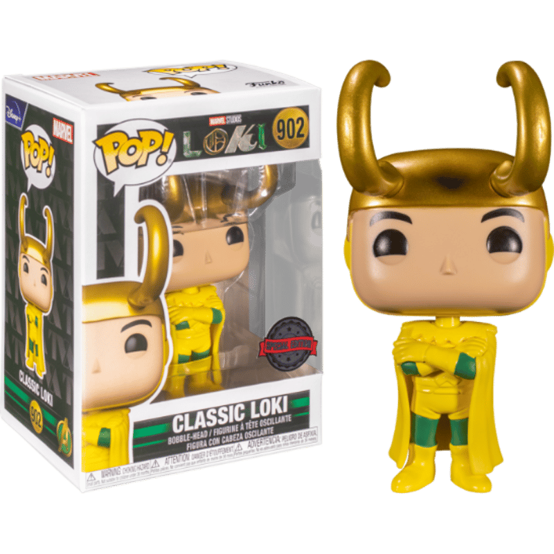 AUS直輸入】POP! MARVEL LOKI クラシック ロキ 902 FUNKO ファ