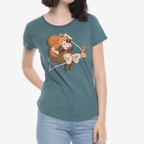【USA直輸入】MARVEL　スクイレルガール　Tシャツ　レディース　マーベル　アメコミ　表紙詐欺