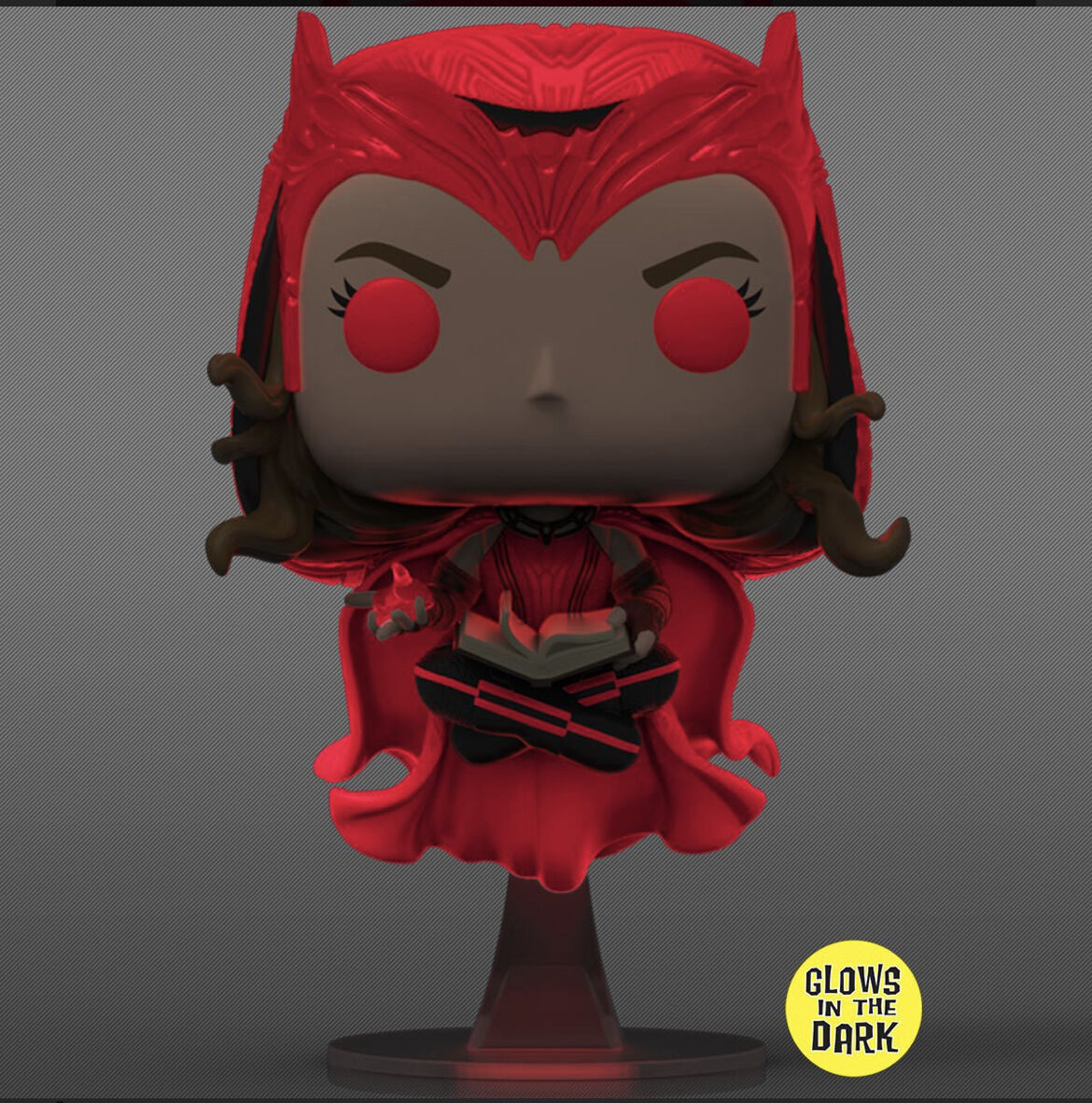 【USA直輸入】POP!　MARVEL　ワンダヴィジョン　ワンダ　スカーレットウィッチ　823　FUNKO　ファンコ　フィギュア　 wandavision 蓄光　グロー　限定品