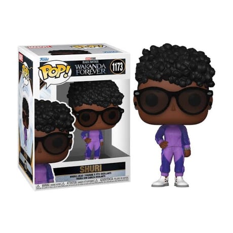 【USA直輸入】POP!　MARVEL　ブラックパンサー　ワカンダ　フォーエバー　シュリ　パープルスーツ　1173　FUNKO　ファンコ　フィギュア　マーベル