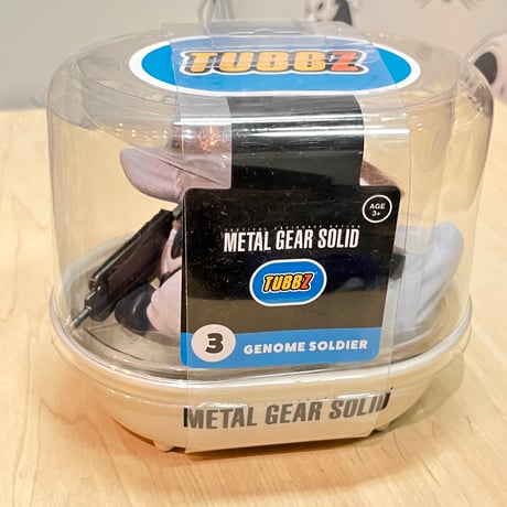【USA直輸入】　メタルギアソリッド　ゲノム兵　コレクタブル　ダック　TUBBZ　フィギュア　あひる　GAME　ラバーダック 　 ゲーム　アヒル　メタルギア　ゲノム　ソルジャー　気のせいか