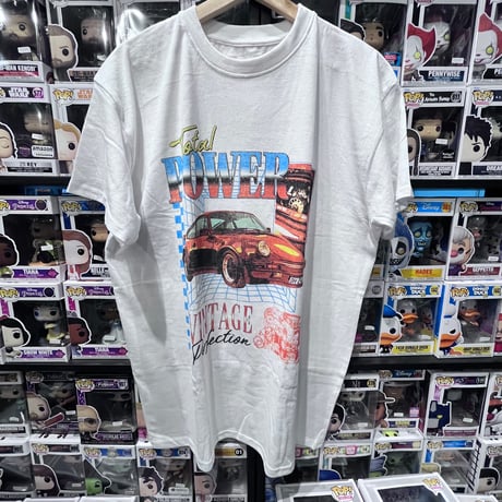 【USA直輸入】　　トータル　パワー　ヴィンテージ　カー　Ｔシャツ　カリフォルニア　半袖　スポーツカー