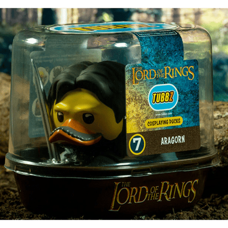【USA直輸入】　ロードオブザリング　Aragorn　アラゴルン　7　コレクタブル　ダック　TUBBZ　フィギュア　映画　movie　あひる　ラバーダック 　指輪物語 　ソロンギル　アヒル lotr