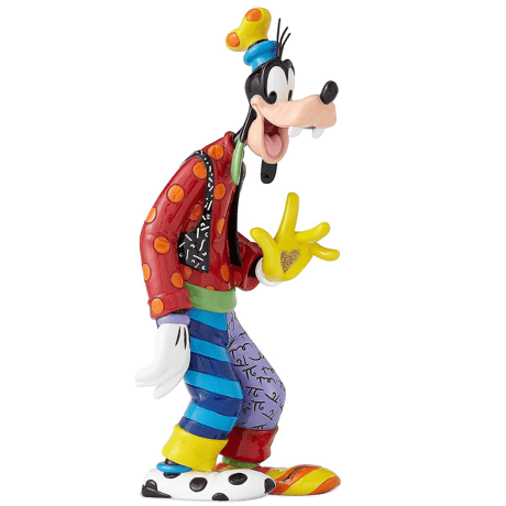 【ＵＳＡ直輸入】DISNEY　ディズニー　グーフィー　Britto 　ブリット　カラフル　スタチュー　レジン製　フィギュア　Goofy