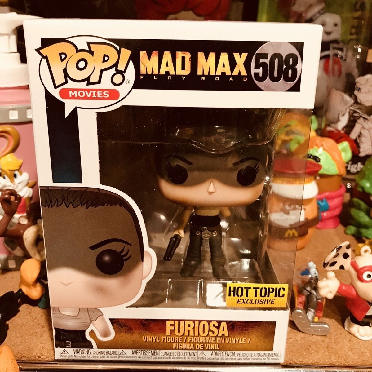 【USA直輸入】POP!　MAD MAX fury road　マッドマックス　フィリオサ　片腕　ポップ！　FUNKO　ファンコ　フィギュア　限定品　 ヴァルハラ　ウォーボーイズ　V８ 怒りのデス・ロード