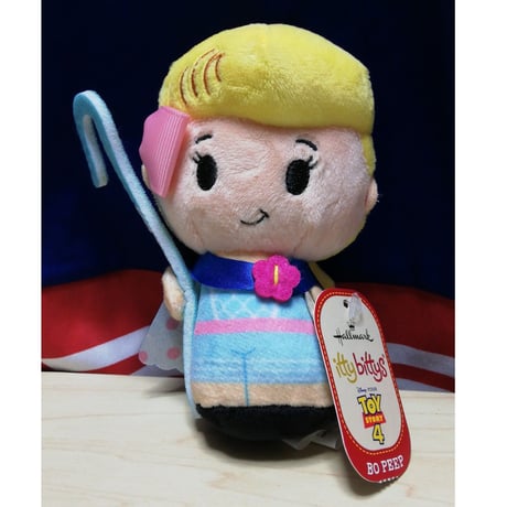 【USA直輸入】DISNEY　トイストーリー　ボーピープ　ぬいぐるみ　ittybittys　約10ｃｍ　hallmark　トイストーリー4　ディズニー　ピクサー　ウッディ　バズ　ボー・ピープ