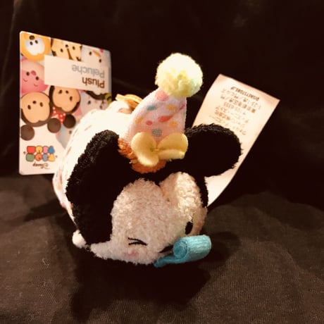 【並行輸入】disney　ツムツム　２０１８限定アニバーサリー　ミニー　ぬいぐるみ　tsumtsum 　ディズニー