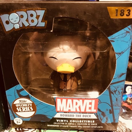 【USA直輸入】　DORBZ　MARVEL　ガーディアンズオブギャラクシー　ハワードザダック　FUNKO　ファンコ　フィギュア　マーベル　ハワード　ザ　ダック　ドーブズ