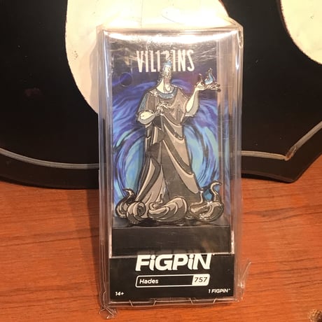 【ＵＳＡ直輸入】DISNEY　FigPin 　ハデス　ヴィランズ　フィギュア　ピンバッチ　ピンズ　ピン　フィグピン　ディズニー　ヘラクレス