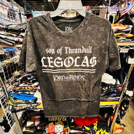【USA直輸入】　LOTR　ロード　オブ　ザ　リング　レゴラス　バックプリント　Tシャツ  エルフ オーランド　ブルーム　　指輪物語　ロートオブザリング