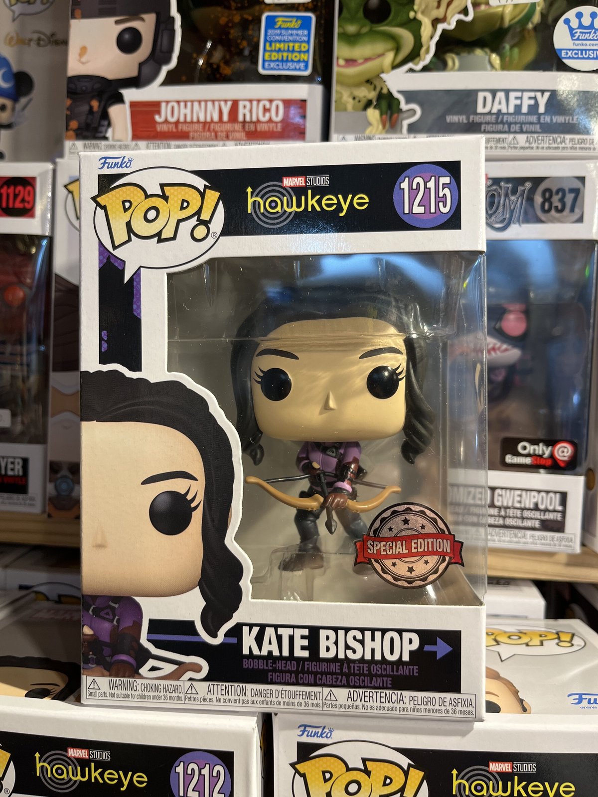 Funko POP ホークアイ ジェレミー・レナー 直筆サイン