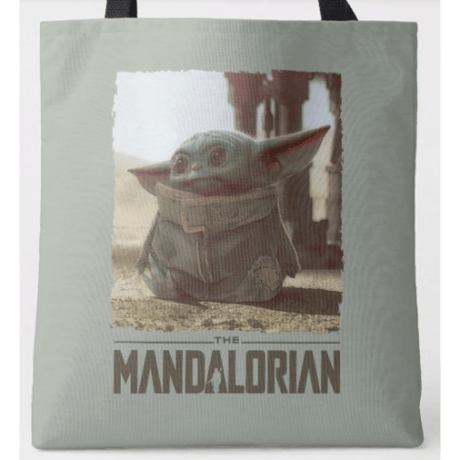 【USA直輸入】STARWARS　マンダロリアン　ザ・チャイルド　The Child 　トートバッグ　スターウォーズ  ベイビーヨーダ　ヨーダ　ディズニー デラックス　ドラマ 　トート　 バック