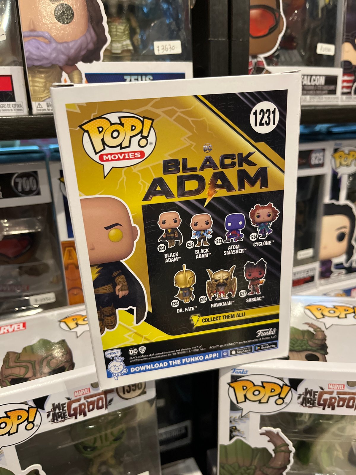USA直輸入】POP! ブラックアダム BlackAdam 1231 限定 FUNKO ファ