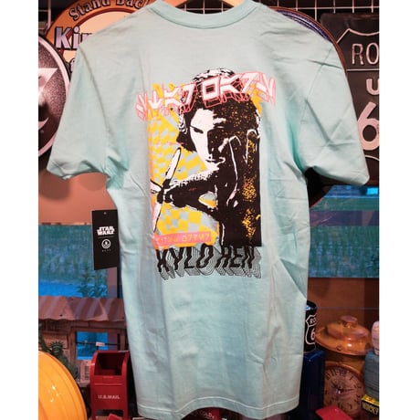 【USA直輸入】STARWARS　カイロレン　パステルカラー　しぶき　バックプリント　Ｔシャツ　NEFF　スターウォーズ