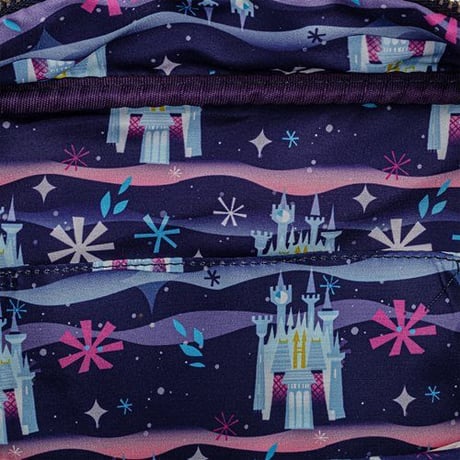 【USA直輸入】DISNEY　シンデレラ城　ショルダーバッグ　ディズニー　ディズニーランド　ラウンジフライ　 Loungefly　肩掛け バッグ　キャッスル　シリーズ　シンデレラ