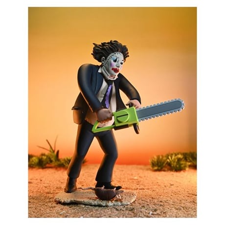 【USA直輸入】　NECA　テキサスチェーンソー　レザーフェイス　プリティウーマン　トゥーニーテラーズ　toony terrors　アクションフィギュア　ネカ　フィギュア　ホラー