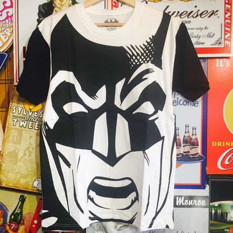 【ＵＳＡ直輸入】DC　バットマン　Tシャツ　フェイス　アップ　BATMAN　DCコミックス