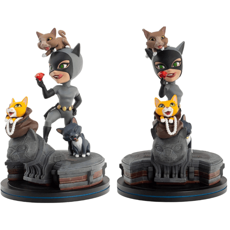 【USA直輸入】 DCコミックス　キャットウーマン　Q-FiG　Elite　フィギュア　PVC　DC　Qフィグ　Qfig　QMx　catwoman　ネコ　バットマン　クアンタムメカニックス